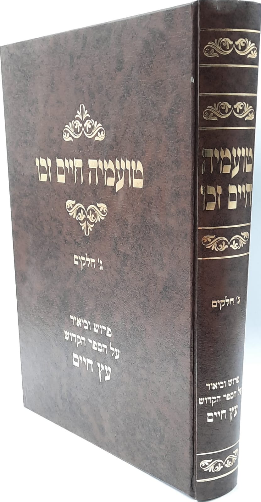 טועמיה חיים זכו / ביאור על הספר עץ חיים / ר' אהרון שלמה מהריל טועמיה חיים זכו / ביאור על הספר עץ חיים / ר' אהרון שלמה מהריל