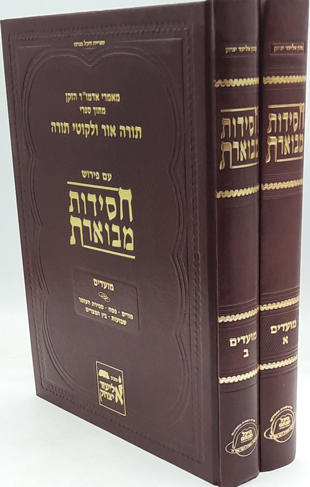 חסידות מבוארת מועדים ב' כרכים חסידות מבוארת מועדים ב' כרכים