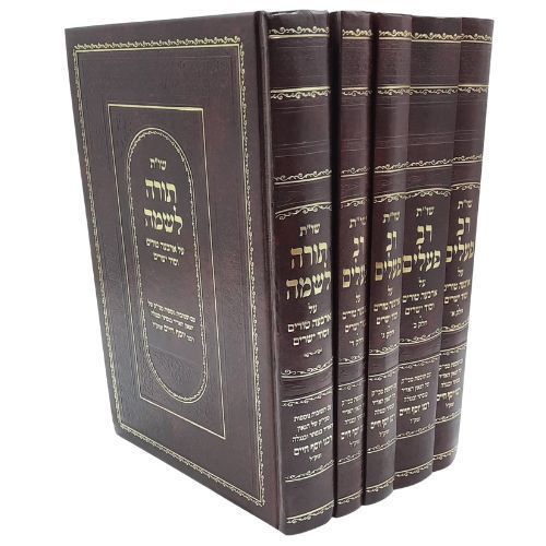 שו"ת רב פעלים סט 5 כרכים / הבן איש חי - רבנו יוסף חיים שו"ת רב פעלים סט 5 כרכים / הבן איש חי - רבנו יוסף חיים