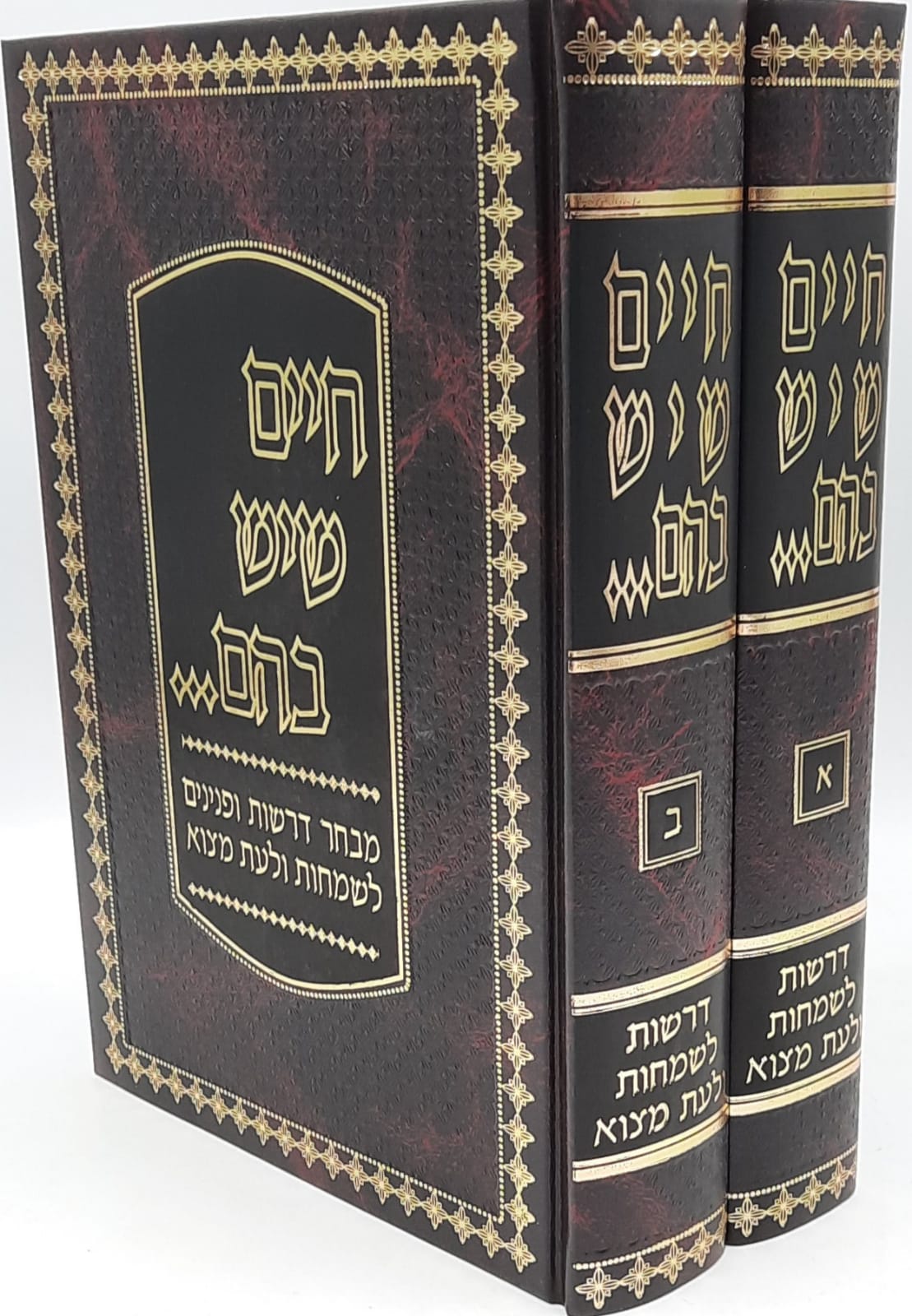 חיים שיש בהם דרשות לכל עת ב' כרכים חיים שיש בהם דרשות לכל עת ב' כרכים