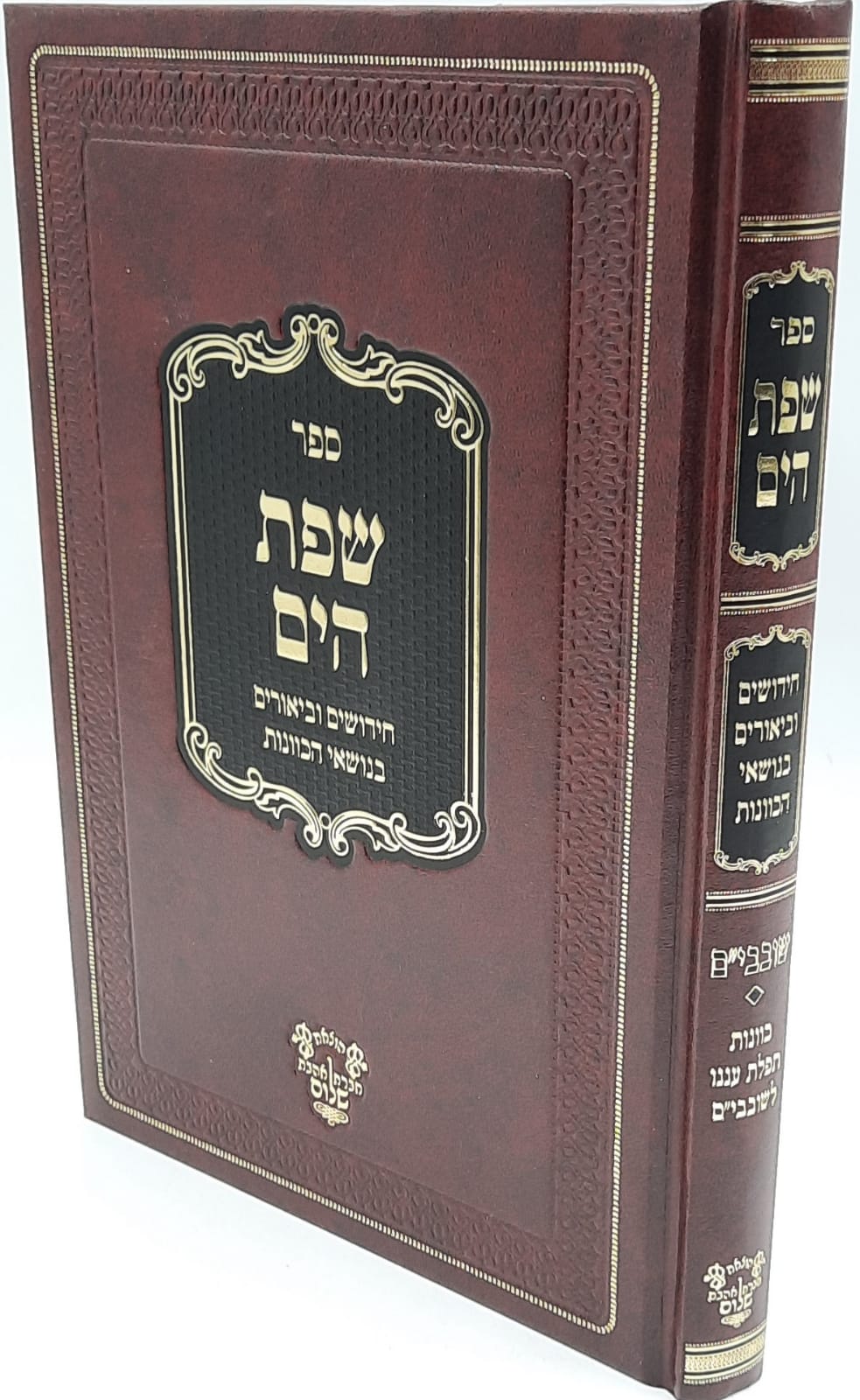 שפת הים / חידושים וביאורים בנושא הכוונות / שובבי"ם שפת הים / חידושים וביאורים בנושא הכוונות / שובבי"ם